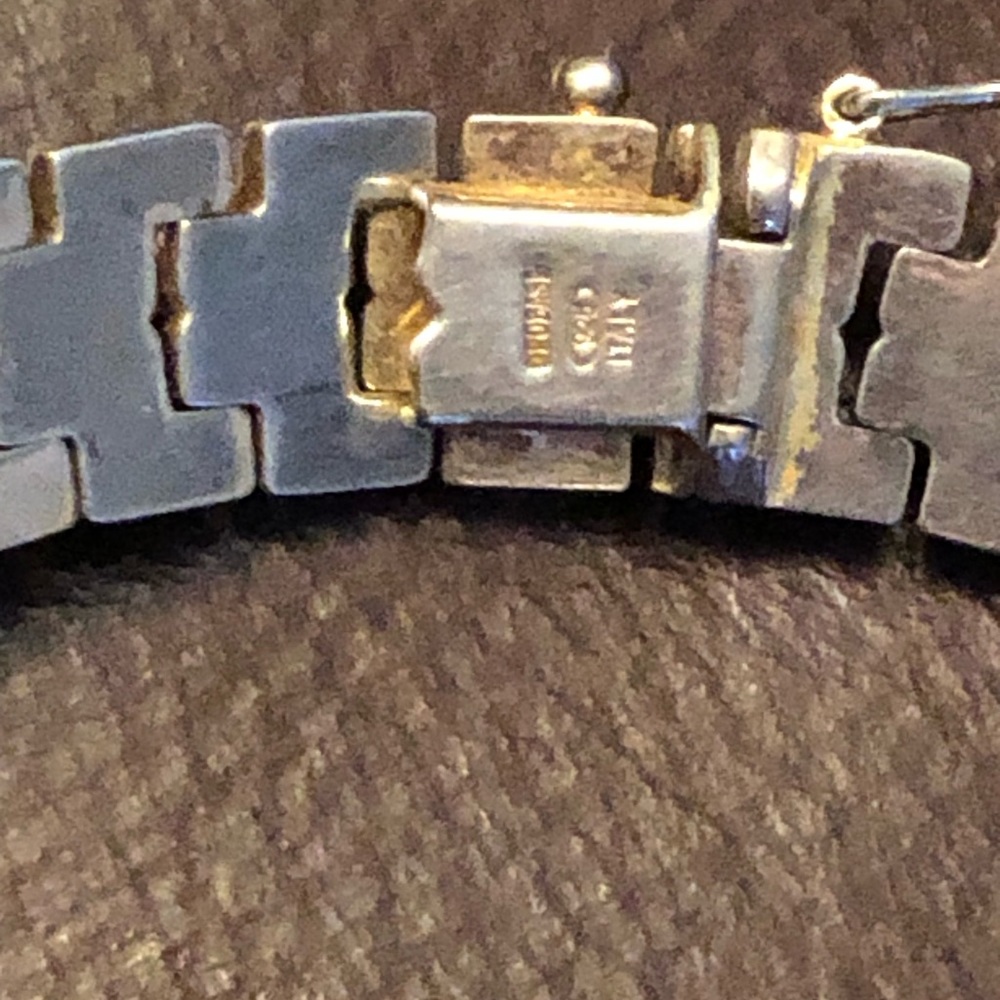 Vintage women’s sterling silver necklace - Picture 6 of 7